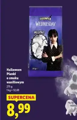 Lidl Halloween Pianki o smaku waniliowym oferta