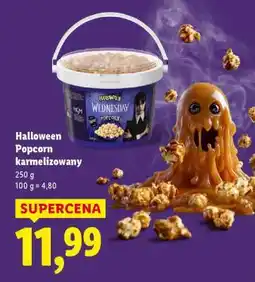 Lidl HALLOWEEN Popcorn karmelizowany oferta