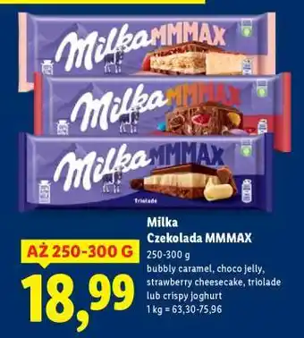Lidl MILKA Czekolada MMMAX oferta