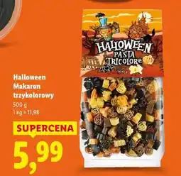 Lidl HALLOWEEN Makaron trzykolorowy oferta