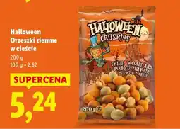 Lidl HALLOWEEN Orzeszki ziemne w cieście oferta