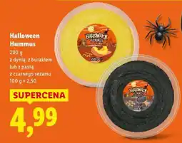 Lidl HALLOWEEN Hummus oferta