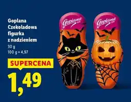 Lidl Goplana Czekoladowa figurka z nadzieniem oferta