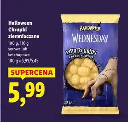 Lidl Halloween Chrupki ziemniaczane oferta
