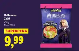 Lidl HALLOWEEN żelki oferta