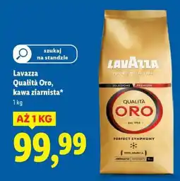 Lidl LAVAZZA Qualità Oro, kawa ziarnista oferta