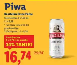 Lidl Kasztelan Jasne Pełne oferta
