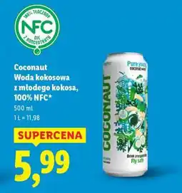 Lidl COCONAUT Woda kokosowa oferta