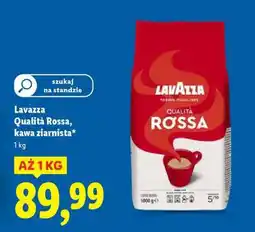 Lidl LAVAZZA Qualità Rossa, kawa ziarnista oferta