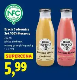 Lidl BRACIA SADOWNICY Sok 100% tłoczony oferta