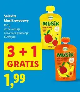 Lidl Solevita Musik owocowy oferta
