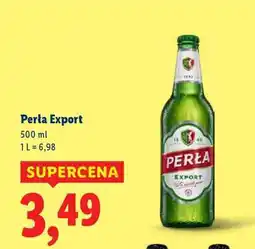 Lidl Perła Export oferta