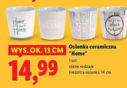 Lidl Osłonka ceramiczna 'Home' oferta