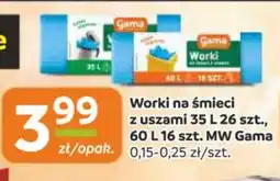 Gama Worki na śmieci z uszami 35 l / 60 l mw gama oferta