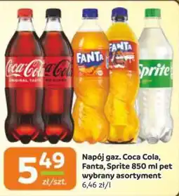 Gama Napój gaz, Coca Cola, Fanta, Sprite oferta