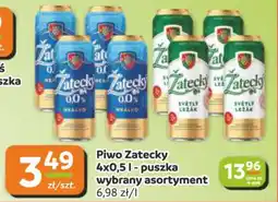 Gama Piwo Zatecky - puszka oferta