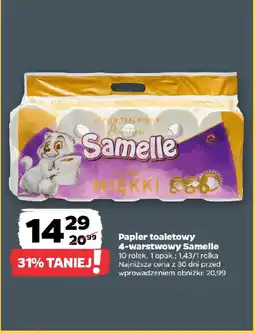 Netto Papier toaletowy 4-warstwowy Samelle oferta