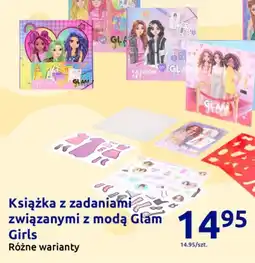 Action Książka z zadaniami związanymi z modą Glam Girls oferta