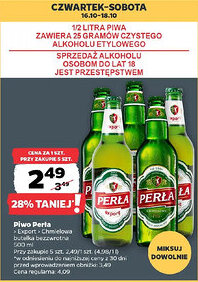 Netto Piwo Perła oferta