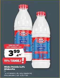 Netto Mleko Polskie 3,2% Mlekovita oferta