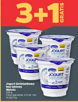 Netto Jogurt śmietankowy bez laktozy Maluta oferta