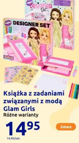 Action Książka z zadaniami związanymi z modą Glam Girls oferta
