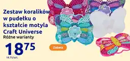 Action Zestaw koralików w pudełku o kształcie motyla Craft Universe oferta