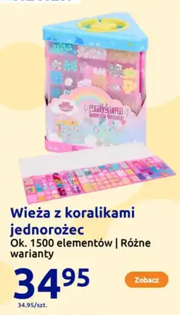 Action Wieża z koralikami jednorożec oferta