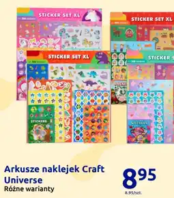 Action Arkusze naklejek Craft Universe oferta