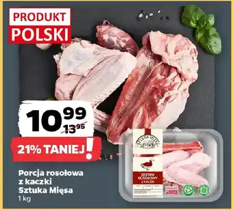 Netto Porcja rosołowa z kaczki Sztuka Mięsa oferta