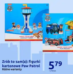 Action Zrób to sam(a): figurki kartonowe Paw Patrol oferta