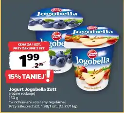 Netto Jogurt Jogobella Zott oferta