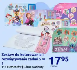 Action Zestaw do kolorowania i rozwiązywania zadań 5 w 1 oferta