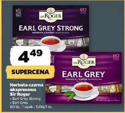 Netto Herbata czarna ekspresowa Sir Roger oferta