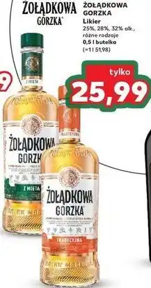 Kaufland Wódka Żołądkowa Gorzka Z Miętą oferta