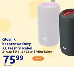 Action Głośnik bezprzewodowy XL Fresh 'n Rebel oferta