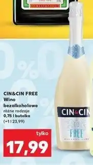 Kaufland Wino Cin&Cin Free oferta
