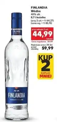 Kaufland Wódka Finlandia Vodka Of Finland oferta