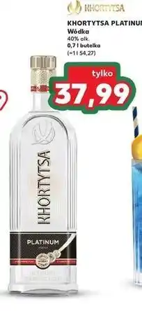 Kaufland Wódka Khortytsa Platinium oferta