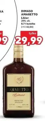 Kaufland Likier Dimaso Amaretto oferta
