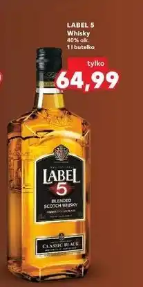 Kaufland Whisky Label 5 oferta