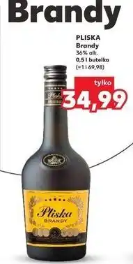 Kaufland Brandy Pliska oferta