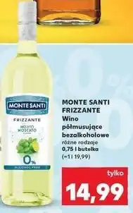 Kaufland Wino Monte Santi Frizzante Mojito 0% oferta