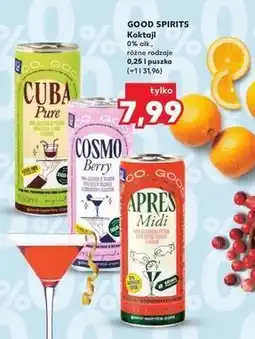 Kaufland Drink bezalkoholowy apres midi Good Spirits oferta