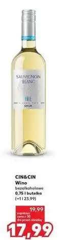 Kaufland Wino Cin&Cin Sauvignon Blanc Free oferta