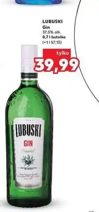 Kaufland Gin Lubuski oferta