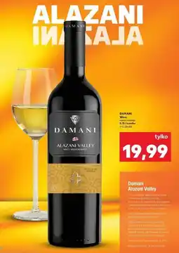 Kaufland Wino Damani Alazani Valley oferta
