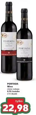 Kaufland Wino półwytrawne Portada Lisboa Medium Dry oferta