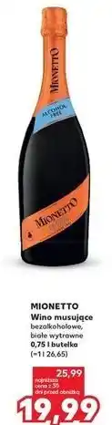 Kaufland Wino Mionetto Prosecco oferta