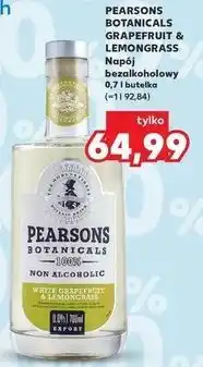 Kaufland Gin white grapefruit & lemongrass 0% Pearsons Botanicals oferta